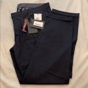Brand New Ted Baker Men Trouser, 38 R, Navy